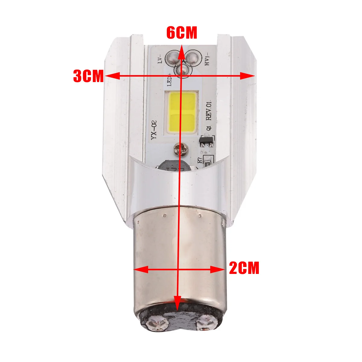 1 шт. H6 BA20D DC 9-85 в мотоцикл Hi/Lo луч фара 12 Вт COB белый светодиодный светильник супер яркий для велосипеда мопед скутер аксессуары