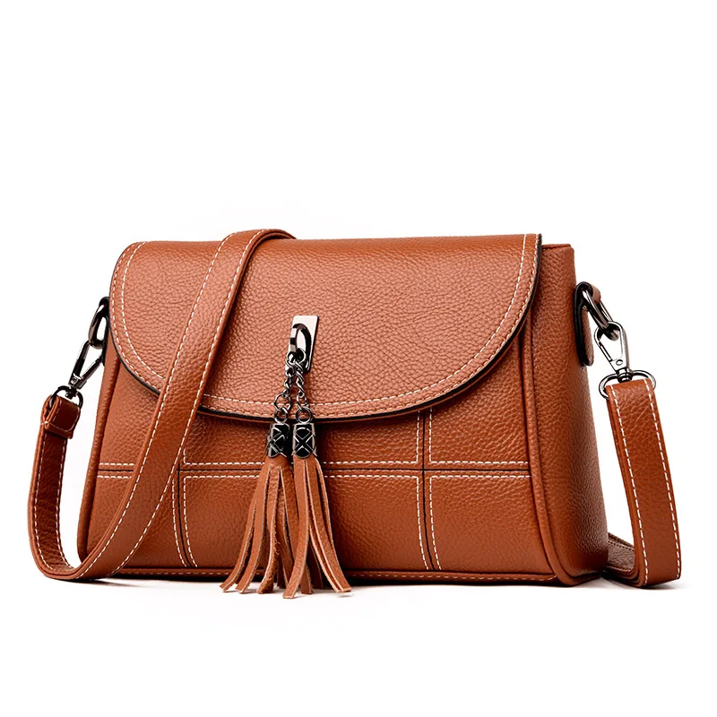 New Fashion 2018 Tassel Women Handbags Designer Shoulder Bag High Quality PU Leather Bags Women Chain Ladies Hand Bag Tote Sac New Fashion 2018 Tassel Women Handbags Designer Shoulder Bag High Quality PU Leather Bags Women Chain Ladies Hand Bag Tote Sac