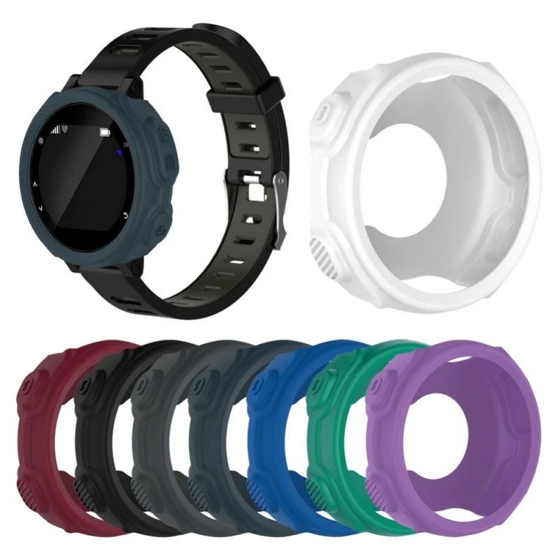

High Quality Silicone Watch Protective Case Smartwatch Frame Protection Cover For Garmin Forerunner 235/735XT