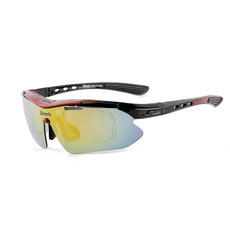 Sireck, 5 линз, спортивные солнцезащитные очки для рыбалки, поляризационные, UV400, солнцезащитные очки, для улицы, для ночного видения, очки для велоспорта, пешего туризма, очки
