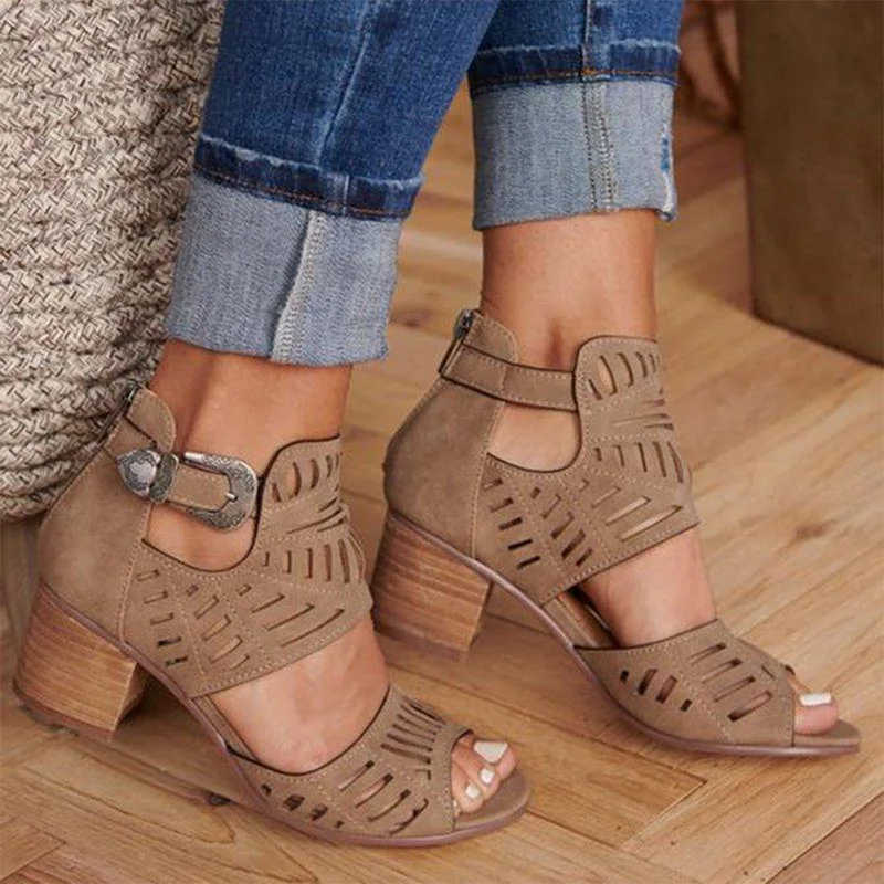 

LASPERAL Wedges Shoes For Women High Heels Sandals Summer Shoes 2019 Chaussures Femme Platform Sandals Plus Size 35-43