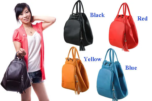 New Las Retro Pu Leather Bag Boutique Purses And Shoulder New Las Retro Pu Leather Bag Boutique Purses And Shoulder Backpack Tassel Newest Style