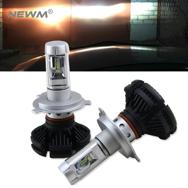 

One Set Led Headlight Blubs 6000K 8000lm LED H4 H7 LED H8 H11 HB3/9005 HB4/9006 H1 H3 9012 H13 9007 50W Auto Car Light Bulbs