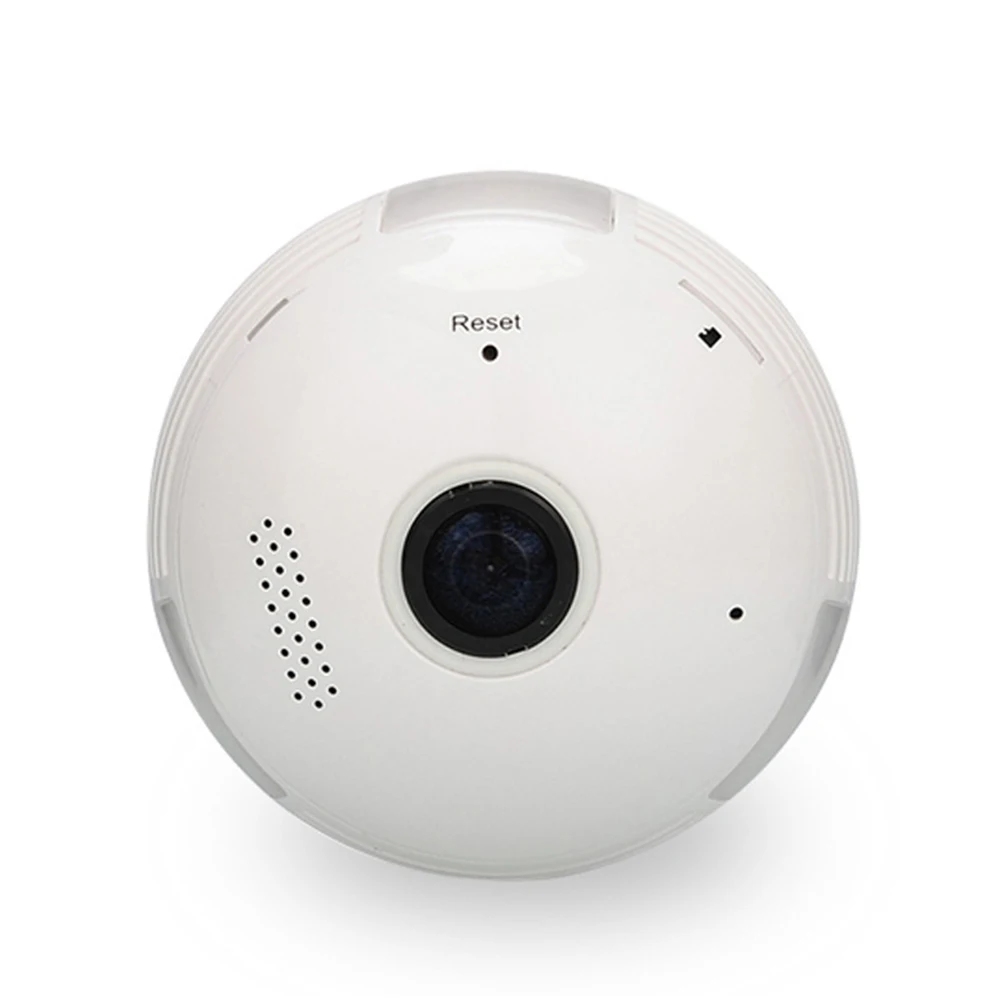 SIFREE 360 градусов 1.3MP беспроводная Wifi IP камера лампа умный дом CCTV 3D VR камера лампочка свет рыбий глаз для домашней безопасности по телефону - Цветной: 2
