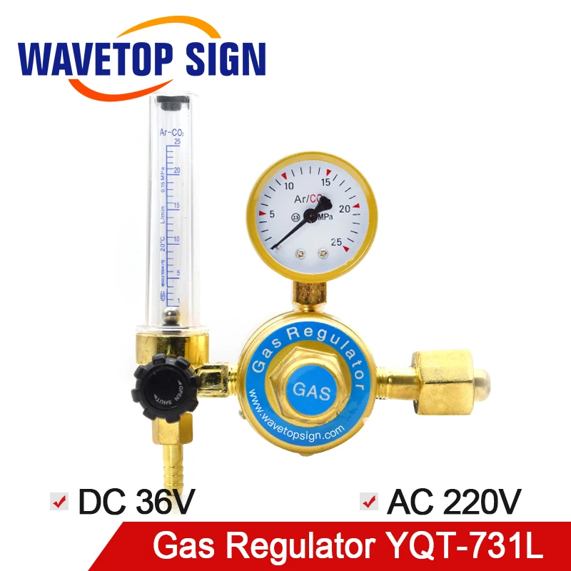 WaveTopSign CO2 подогреваемый регулятор YQT 731L DC 36V / AC 220V измеритель углекислого газа