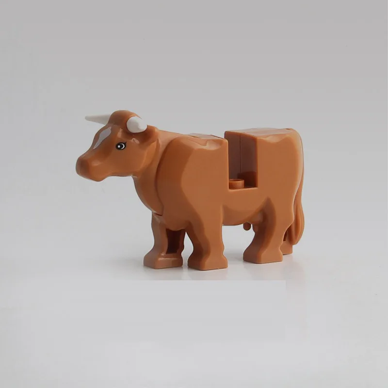 For legoing Panther Snow Leopard Crocodile Tiger Animal Cow Cattle Horse Shark Model Building Blocks Set Bricks kits Bricks Toys For legoing Panther Snow Leopard Crocodile Tiger Animal Cow Cattle Horse Shark Model Building Blocks Set Bricks kits Bricks Toys