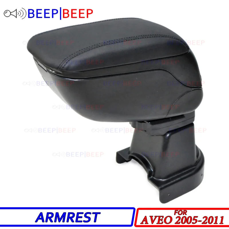 

Armrest for Chevrolet Aveo II 2005-2011 T250 MA centre console storage box arm rest rotatable car styling interior decoration