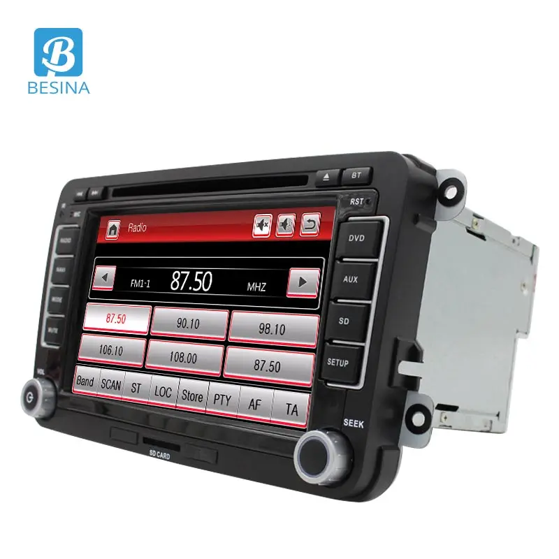 Besina автомобильный dvd-плеер Радио 2 Din автомагнитола аудио для VW Golf 6 Golf 5 Passat b7 cc b6 SEAT leon Tiguan; Skoda Octavia мультимедиа
