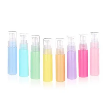 

2017 New 200pcs 30ml Macarons color emulsion bottle powder pump trial sample bottle cosmetics package bottle