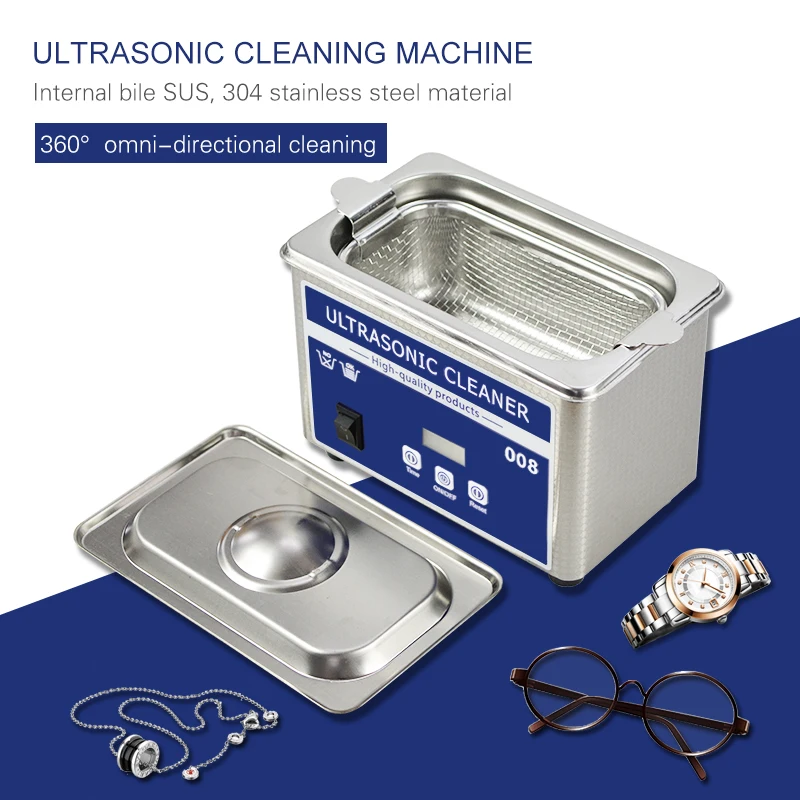 ATWFS Ultra sonic Cleaner Nettoyeur ультразвуковая Чистящая машина для удаления пыли щетка pcb sonic очиститель ювелирных изделий 800 мл 220 в EU plug