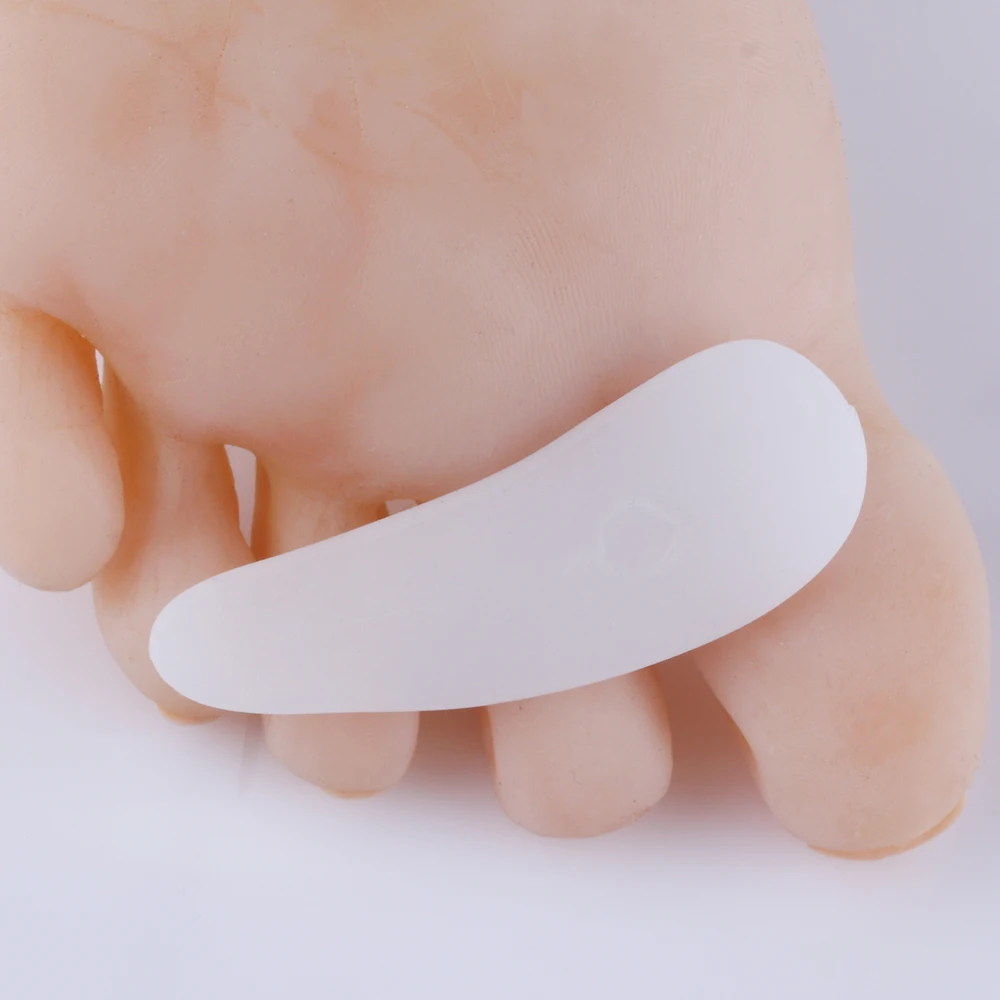 

1Pair Silicone Toe Separator Hammer Claw Toe Pad Foot Care Pain Relax Cushion Straightener Orthotics Health Foot Care Tools