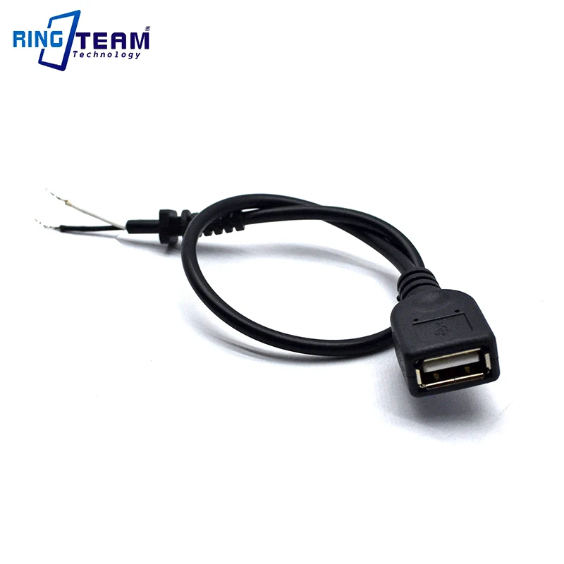 30 см Женский USB удлинитель шнур питания AWM 1185 22AWG VW-1SC 80 300V 18AWG CSA подходит для