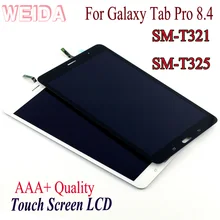 Замена ЖК-дисплея WEIDA " для samsung Galaxy Tab Pro 8,4 T321 SM-T321 SM-T325, сенсорный ЖК-дисплей в сборе T321 3g