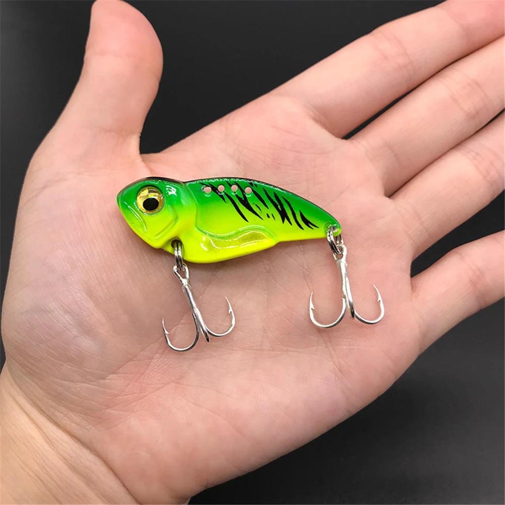 بيكي 1 قطعة الصيد السحر غرق VIB الاصطناعي الطعوم الثابت المعادن مضيئة Wobblers نابض بالحياة 3D العين Pesca إيسكا 3.5 سنتيمتر 7g 4.5 سنتيمتر 11g