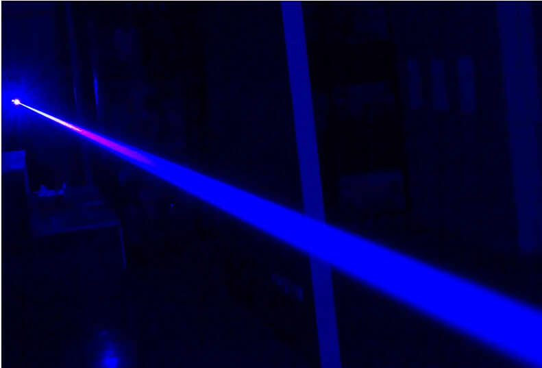 Самый мощный горящий Лазерный фонарь 450нм 100 Вт 100000 м Фокусируемый синий лазерный указатель фонарик спичка свеча горит сигарета