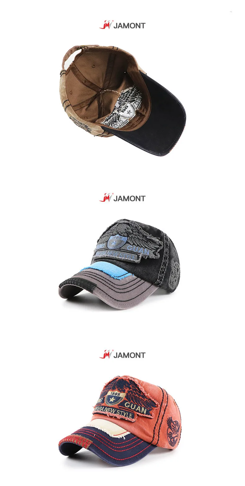 JAMONT, Хит, Ретро стиль, вареная бейсболка, облегающая Кепка, Snapback, шапка для мужчин, женщин, Gorras, повседневная Кепка, с надписью, Черная кепка