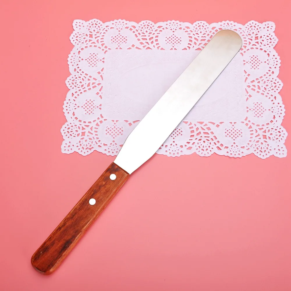Urijk Stainless Steel Fondant Cake Spatula Cake Decorating Tools Knife