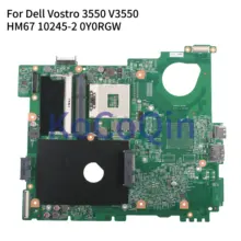 KoCoQin ноутбук материнская плата для Dell Vostro 3550 V3550 материнская плата HM67 10245-2 CN-0Y0RGW 0Y0RGW