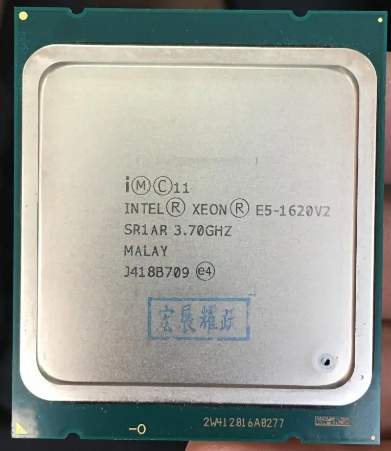 Процессор Intel Xeon E5 1620 V2 CPU LGA 2011 серверный процессор 100% рабочий механизм настольный