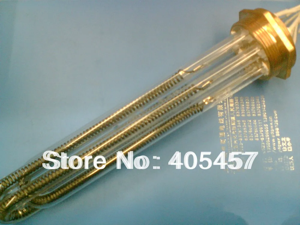 Energy conservation and solar energy water heater electric heating tube,flange air heating