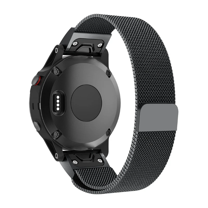 Quick Fit 26 22 20 мм ремешок для смарт часов Garmin Fenix 5X 5 5S 3 3HR D2 S60 GPS Смарт наручных