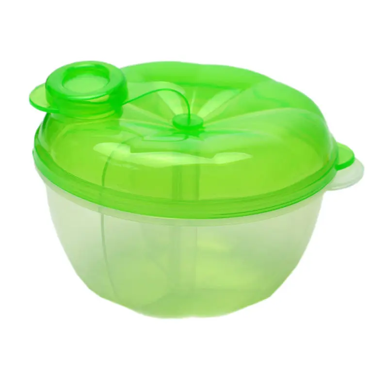Portable Baby Toddler Milk Powder Formula Container Case Food Storage Feeding Box 3 Lattice Convenient