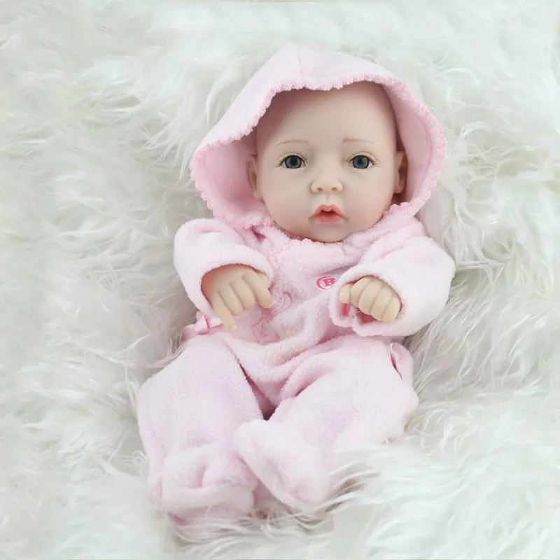 

ZOTOONE 28CM Silicone Reborn Baby Doll Lifelike Soft Cloth Body Newborn Babies Reborn Doll Birthday Gift Girls Easter Decoration