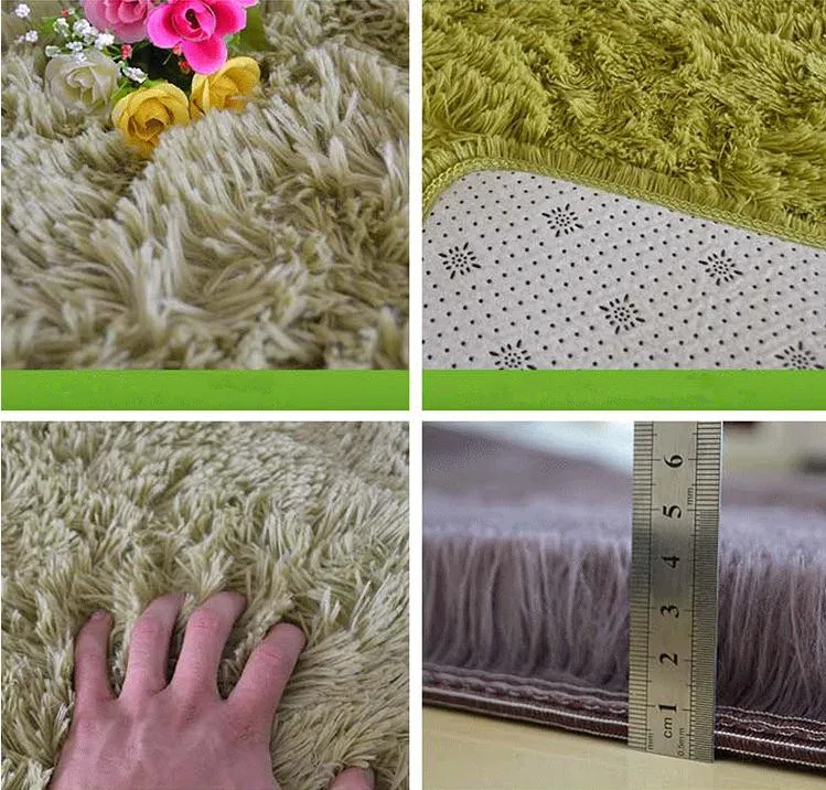 Плюшевый тканевый Противоскользящий коврик, толстые напольные ковры для гостиной, Одноцветный коврик для ванной комнаты, водопоглощающий коврик, размер Cuatom