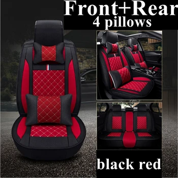 

Front+Rear Car seat Cover for Nissan Qashqai Kicks Navara D22 Juke X-trail Leaf Tiida Versa Patrol LIVINA NP300 Sentra Murano