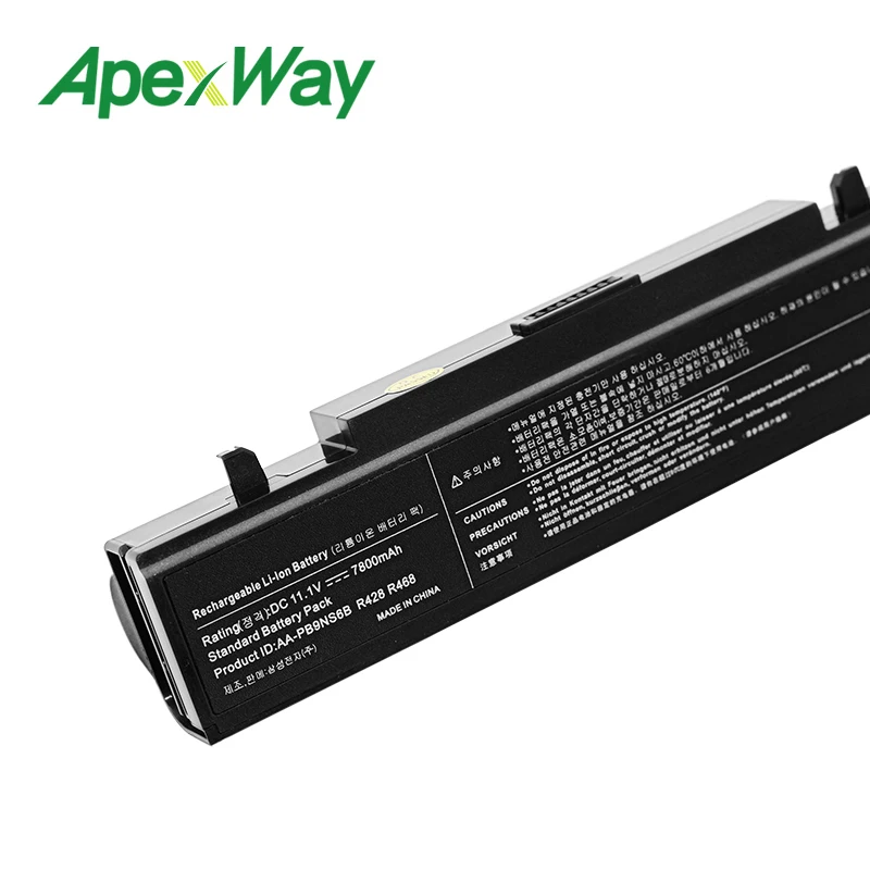 6600mAh 11,1 v аккумулятор для SAMSUNG AA-PB9NS6B AA-PB9NC6B AA PB9NC6B R468 R458 R522 R580 R540 R530 R519 pb9nc6b np350v5c np350e5c