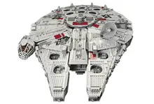 Lis 05033 5265Pcs 05028 05027 05132 Star Ultimate Wars Collector Millennium Falcon Building Blocks Compatible LepinINGLYS