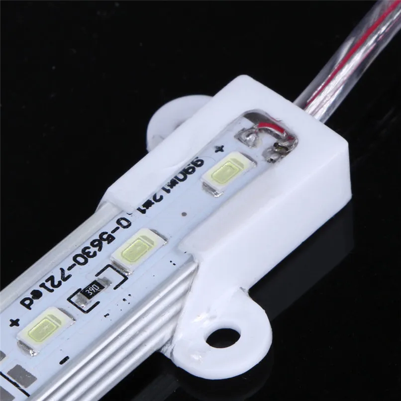 LED Strip mini lamp 4X12V Waterproof Cool White 5630 Led Strip Lights Bars For Car Camping Boat decoration #4P26 (5)