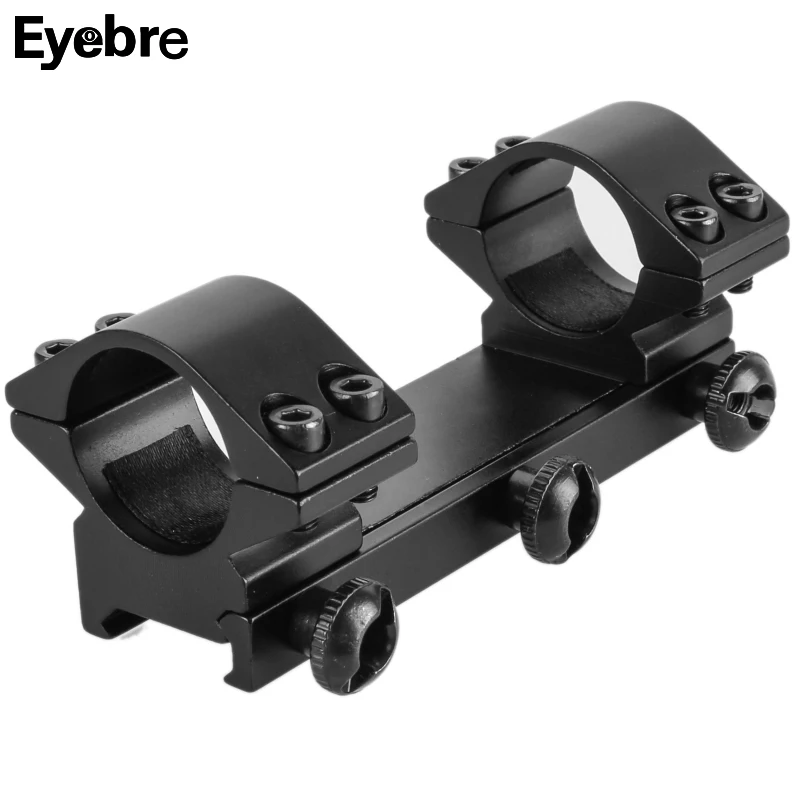1 Inch One Piece Dual Scope Mount Low Profile 25.4mm Rings fit 20mm