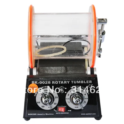 

jewelry tools,Small Rotary Tumbler Rock Tumbler Tool and Equipment Capacity 5 kg Variable Speed Time Tumbling 0-60 Minutes Warra