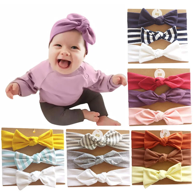 Muslinlife Baby Girls Headwear Head Wraps Floral Printing Headband