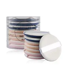 8 шт смешанный цвет кушон для макияжа Губка Puff Pro сухой влажный двойного использования консилер основа безупречно однородный порошок косметический набор