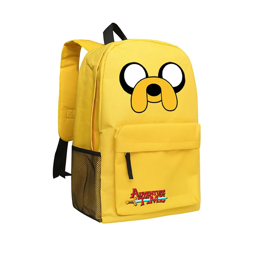 

Zshop Backpack Adventure Time Girls Boys School Bags BMO Finn and Jake Book Bag for Teenage Schoolbags