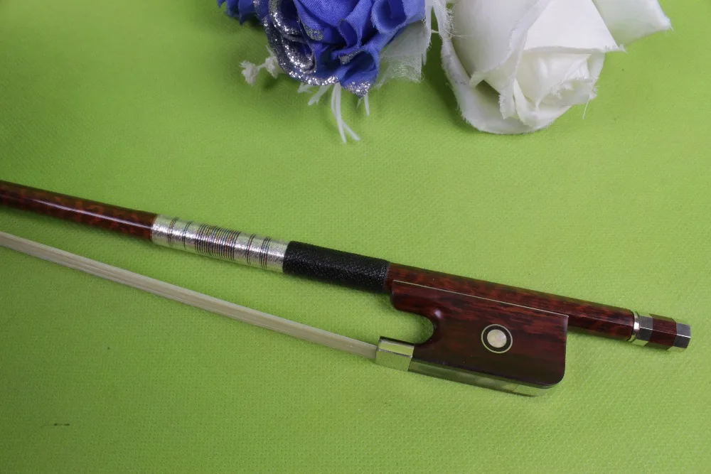 1pcs 16inch Viola Bow snakewood letterwood violin bow parts Balance