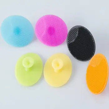 

Baby Soft silicone Hair Wash Brushes Head Scalp Massager Bath Healthy Relax Brushes Body Hair Adult wash brush