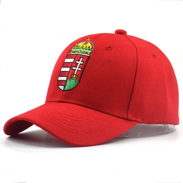 2018 new style Hungarian national emblem embroidery baseball cap