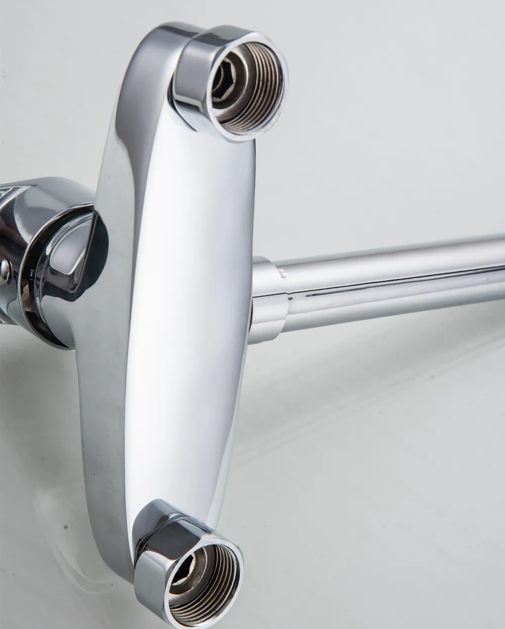 Chrome Double Holes Single Handle tap 360 Degree Rotation Wall Mounted Cold and Hot Water Purification kitchen faucet Mci11