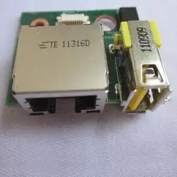 I/O (RJ45 + USB) Sub карты для Lenovo ThinkPad T430 t430i сервисы, FRU 04w3690