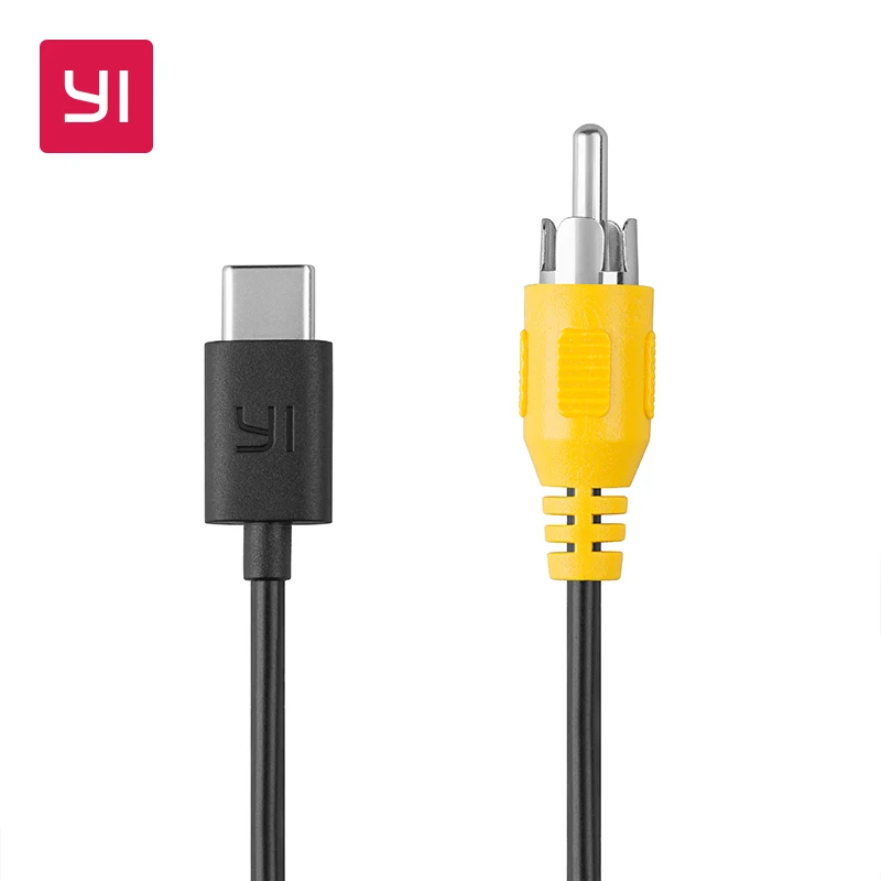 

YI Type C to RCA cable Apply to YI 4K Plus Action Camera