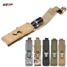 WZJP Высокое качество 1000D нейлон Молл свет кобура фонарик держатель армейская тактическая сумка для фонарика для кемпинга туризма охоты