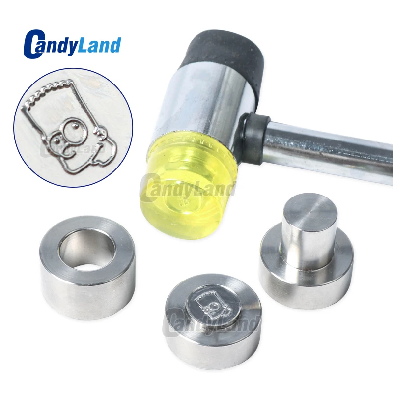 

CandyLand Manual Milk Tablet Die 3D Pill Press Mold Candy Punching Die Custom Logo Calcium Tablet Punch Die Punching Die Set