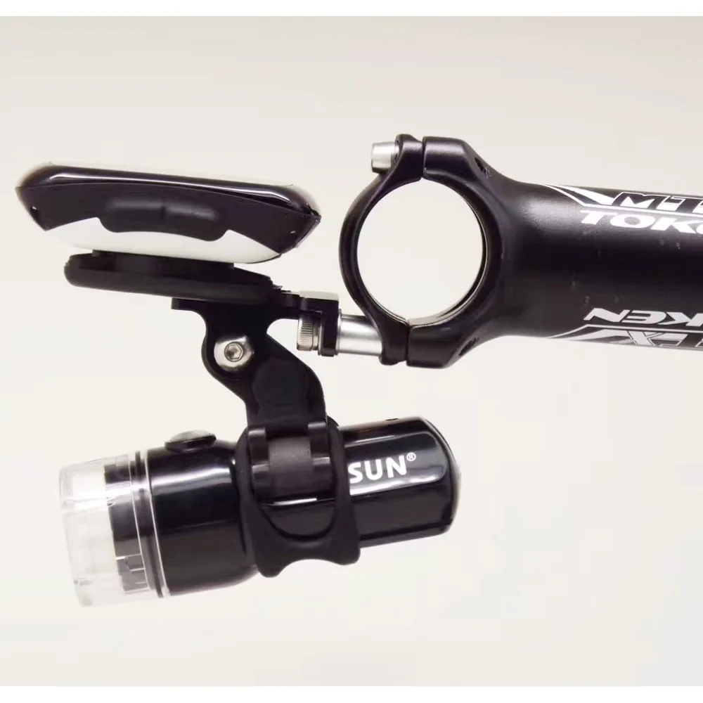 

Silverock Bike Stem Front Cap Computer Mount GPS Bracket Light Holder For GARMIN Edge 820 500 200 Gopro Cameras