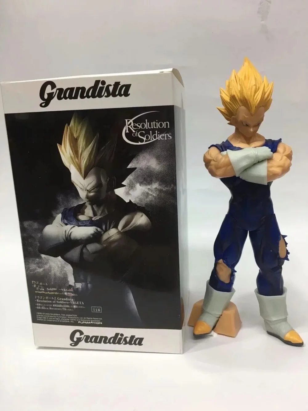 

28cm Anime Dragon Ball Z DBZ Grandista Goku Vegeta PVC Action Figure Collectible Model Toy Figurals Gift