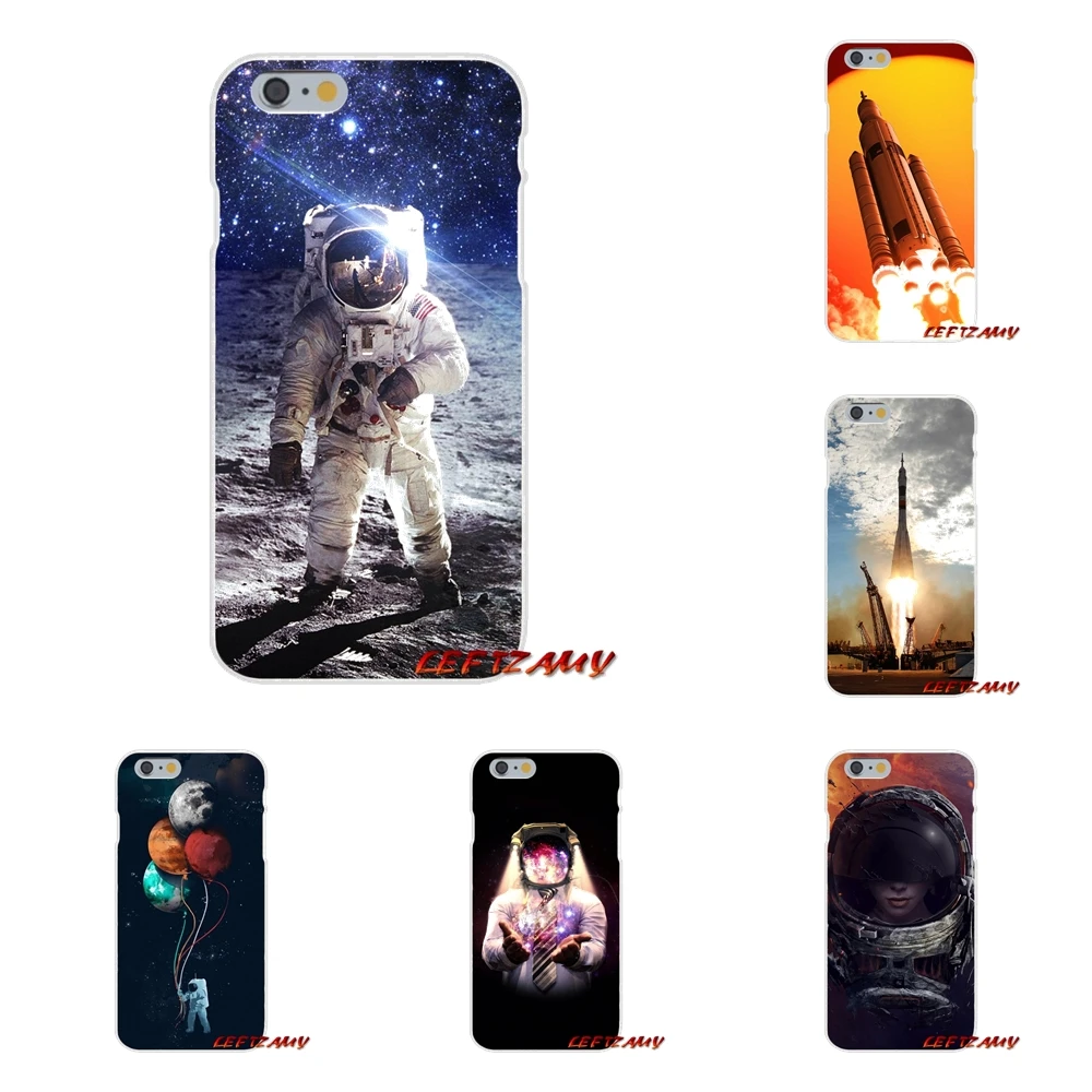 Space Love Moon Astronaut Accessories Phone Cases Covers For Sony Xperia Z Z1 Z2 Z3 Z4 Z5 compact M2 M4 M5 E3 T3 XA Aqua | Мобильные