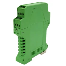 Electrical Distribution Box Din Rail Plastic Enclosure Electronic Green Instruement Enclosure
