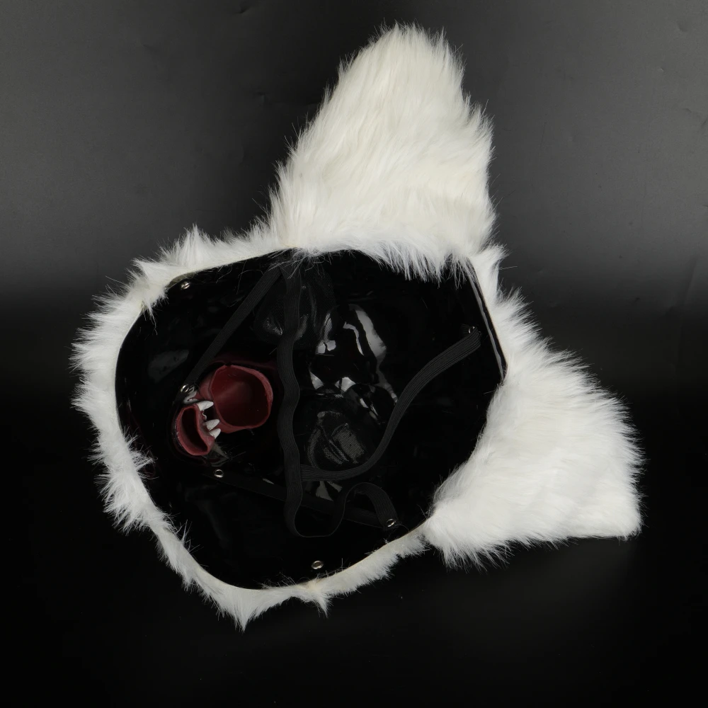 Animal Masks Animal Themed Costumes Horrible Rabbit Mask Felt Plastic Cosplay Prop Halloween Accessories Men Women Face Mask     (54)